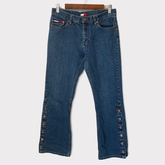Tommy Hilfiger Denim - Tommy Hilfiger VTG Y2K Button Hem Jeans | 9